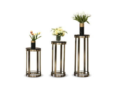 Design flower stand flower stand stand stainless steel flower pot stand