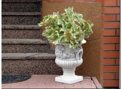 Design flower pot decoration top plant pot vessel figure pots face sculpture