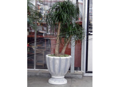 Design flower pot decoration top plant pot vessel pots figure face sculpture