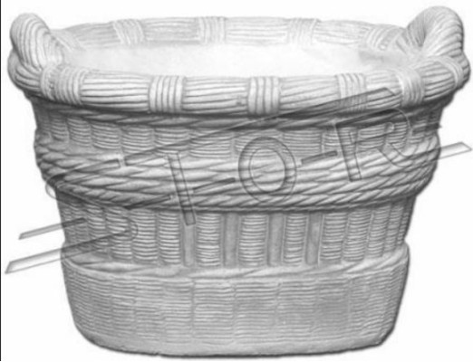 Design flower pot top decorative plant pot vessel pots figure face