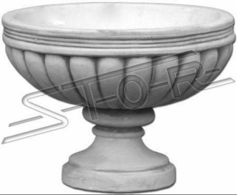 Design flower pot top plant decorative bucket vessel pots figure face sculpture