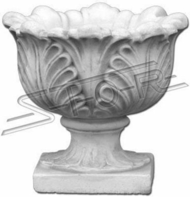 Design flower pot top plant pot vessel decorative pots figure face sculpture