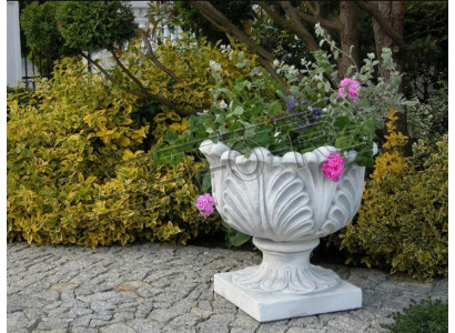 Design flower pot top plant pot vessel decorative pots figure face sculpture