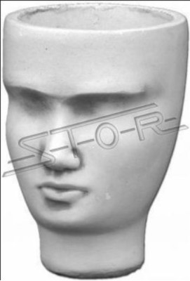 Design flower pot top plant pot vessel figure pots decorative face sculpture