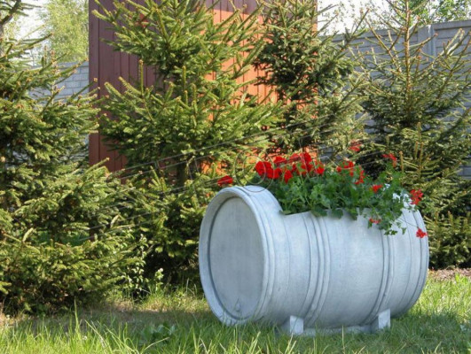 Design flower pot top plant pot vessel figure pots face decorative sculpture