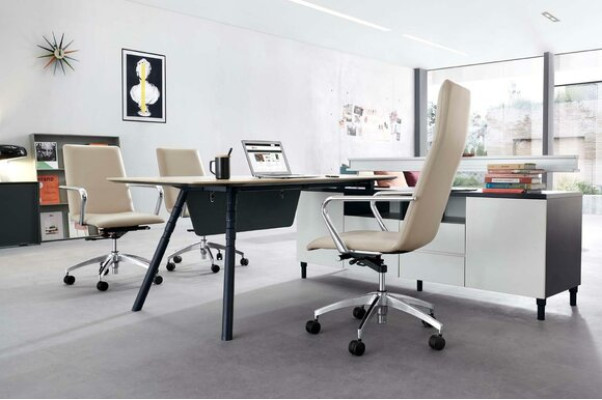 Design Corner desk Office Furnishings Boss Room Furniture Desks