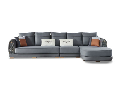Design Corner sofa Couch Upholstery Leather Corner Suite Sofa Seat Corner