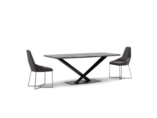Dining room set 6 pieces dining table 4x chairs complete sideboard design furniture wood