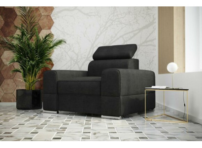 Design Luxury Chair Armchair Sofa 1 Seater TV Lounge Chaise Sofa Leather Textile