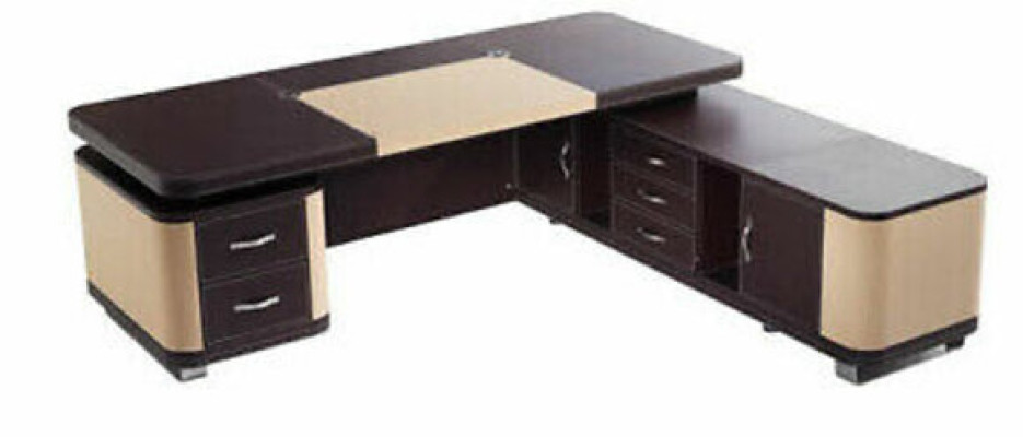 Design Luxury Furniture 2-piece Office Set Desk Filing cabinet Wardrobe