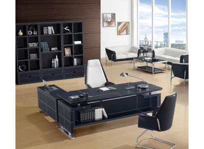 Design Luxury Furniture Office Set Corner desk Filing cabinet Cabinets 2pcs.