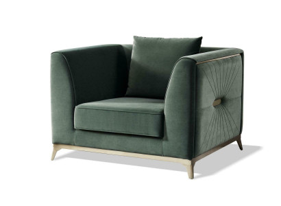 Design Living room Loft Furniture Sofa Armchair Single Seater Italian Furniture