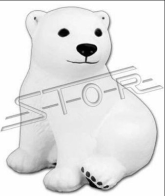 Polar bear figure 21cm statue bear garden decoration figures statues decoration