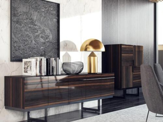 Dining room Complete 2tl Sideboard Design Modern Chest of drawers Wooden cabinet