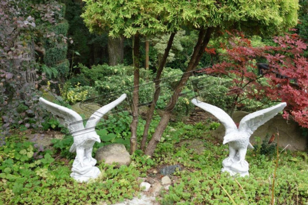 Figure Eagle Garden Statue Decorative Sculpture Sculptures Figures Statues