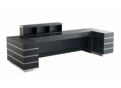 Reception desk reception counter practice office trade fair reception hotel