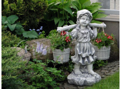 Figure flower pot plant decoration pot flower pots decor figure garden