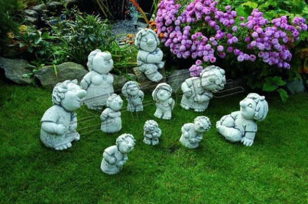 Figure flower pot plant pot decoration figure flower pots decor garden