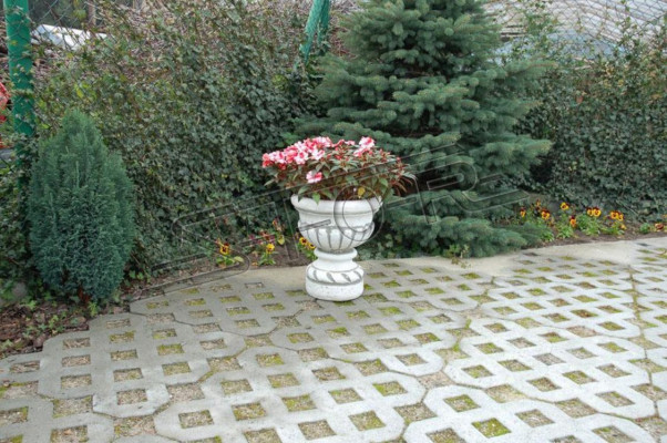 Figure Flower Pot Plant Pot White Decoration Figure Flower Pots Garden