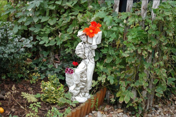 Figure Flower Pot White Plant Pot Decoration Figure Flower Pots Garden