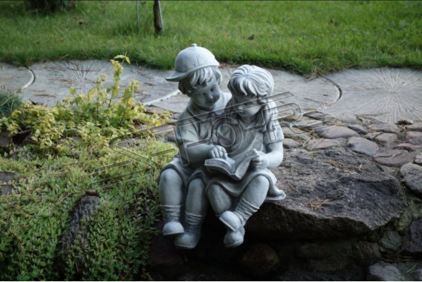 40 cm decorative sculpture design figure statue garden figures gray natural statues