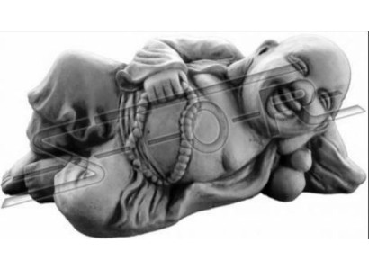 Figure Buddha sculpture in stone effect. Large sculpture for garden decorative