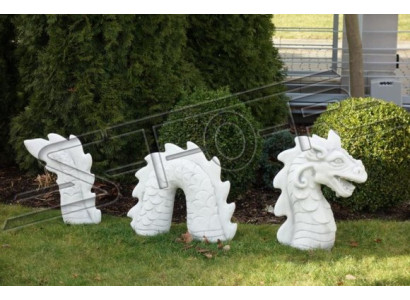 Figure Snake Dragon Garden Statue Sculpture Sculptures Figures