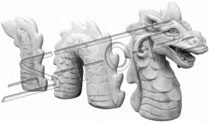 Figure Snake Dragon Garden Statue Sculpture Sculptures Figures