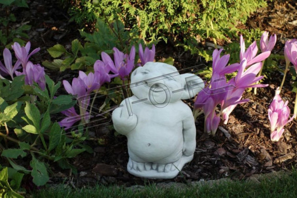 Figure Statue Garden Decoration Decoration Stinky Finger Middle Finger Statues Immediately