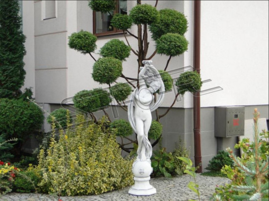 Figure Statue XXL Garden Figure Water Columns Sculpture Statues