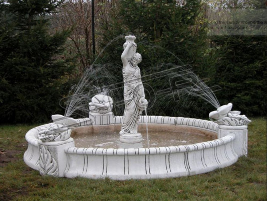 Fontainen Figure Statue Figures Sculpture Statues Sculptures Antique Garden