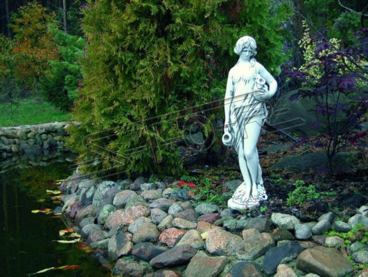 Fontainen Pond Figure Eva Statue Figures Sculptures Statues Sculpture