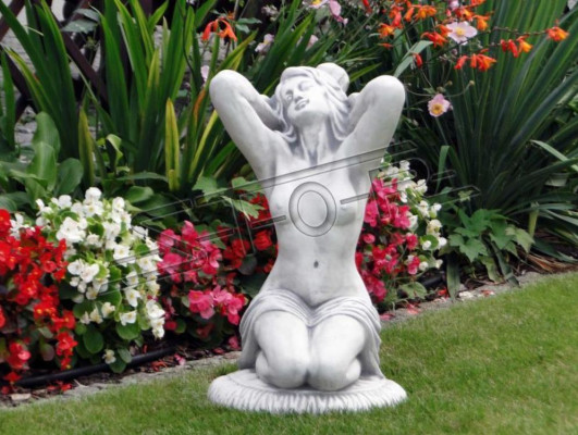 Woman 57cm Sculpture Design Figure Statue Garden Figures Statues