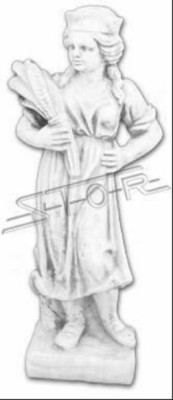 Woman 80cm Sculpture Design Figure Statue Garden Figures Decorative Statues
