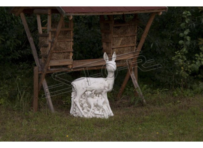 Garden decorative deer statue sculpture figures sculptures designer figure