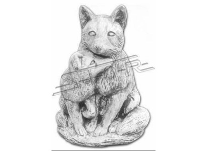 Garden decorative cat statue sculpture figures sculptures designer figure