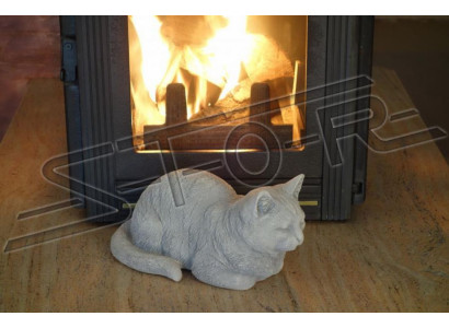 Garden Decoration Decorative Cat Patio Stone Figures Statue