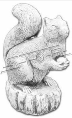 Garden Decoration Squirrel Decoration Patio Stone Figures Statue