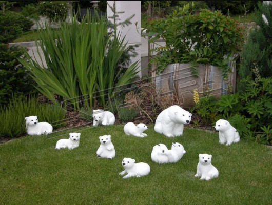 Garden Decoration Polar Bear Statue Sculpture Figures Sculptures Designer