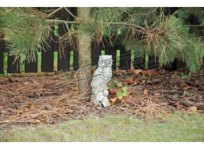 Garden Decoration Owl Nature Patio Stone Figures Decorative Statue