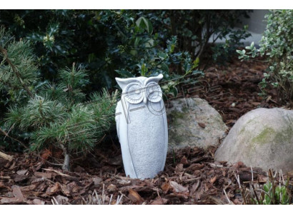 Garden Decoration Owl Patio Stone Figures Decorative Figure Nature Statue