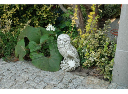 Garden Decoration Owl Patio Stone Figures Figure Decorative Statue