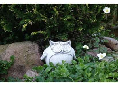 Garden Decoration Owl Patio Stone Figures Figure Statue Sculpture