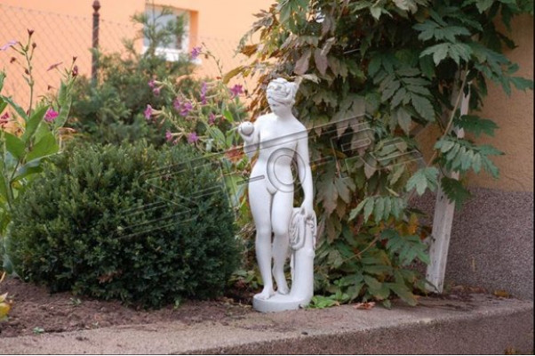 Garden Decoration Woman 61cm Terrace Stone Figures Decoration