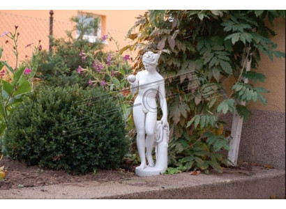 Garden Decoration Woman 61cm Terrace Stone Figures Decoration