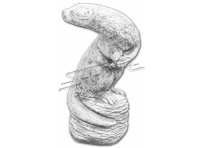 Garden Decoration Ferret Patio Stone Figures Figure Decoration