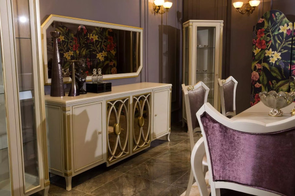 Classic Set Display case TV-cabinet Sideboard Luxury Display case Cabinets Set 2 pieces.