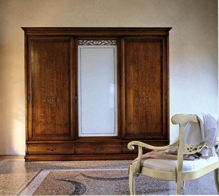Clothes Wardrobe Design Clothes cupboards Mirror Furniture Living Vaccari cav giovanni