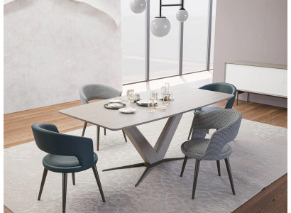Complete Dining table Set Chairs Dining room Furnishings Design Modern Furniture
