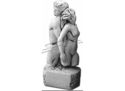 Adam & Eva Sculpture Design Figure Statue Garden Figures Statues